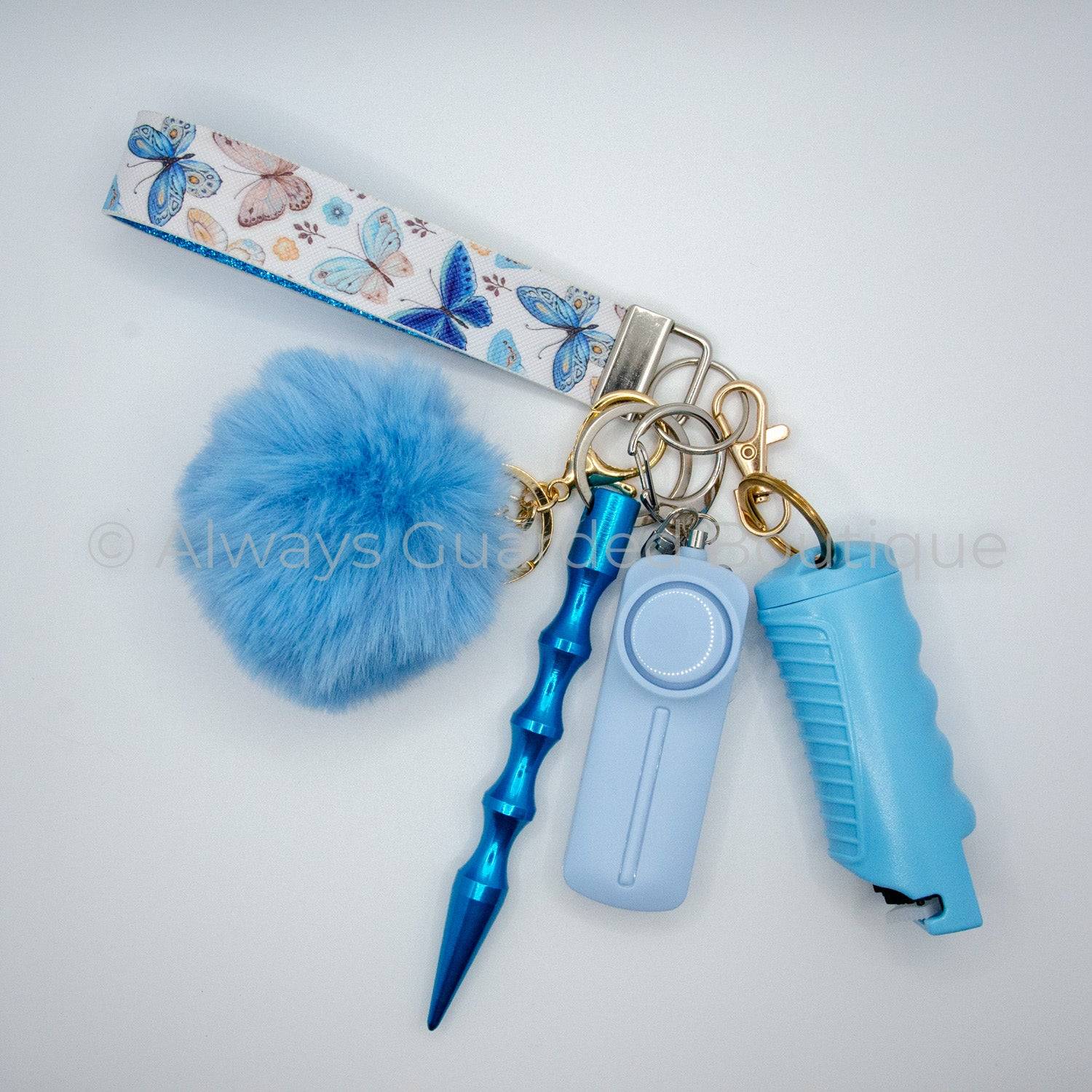 Monarch Safety Keychain with Optional Pepper Spray
