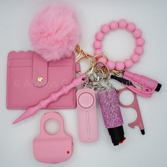 Pinkalicious Full Guarded Keychain With Pepper Spray