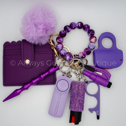 Purple Universe Full Guarded Keychain With PS
