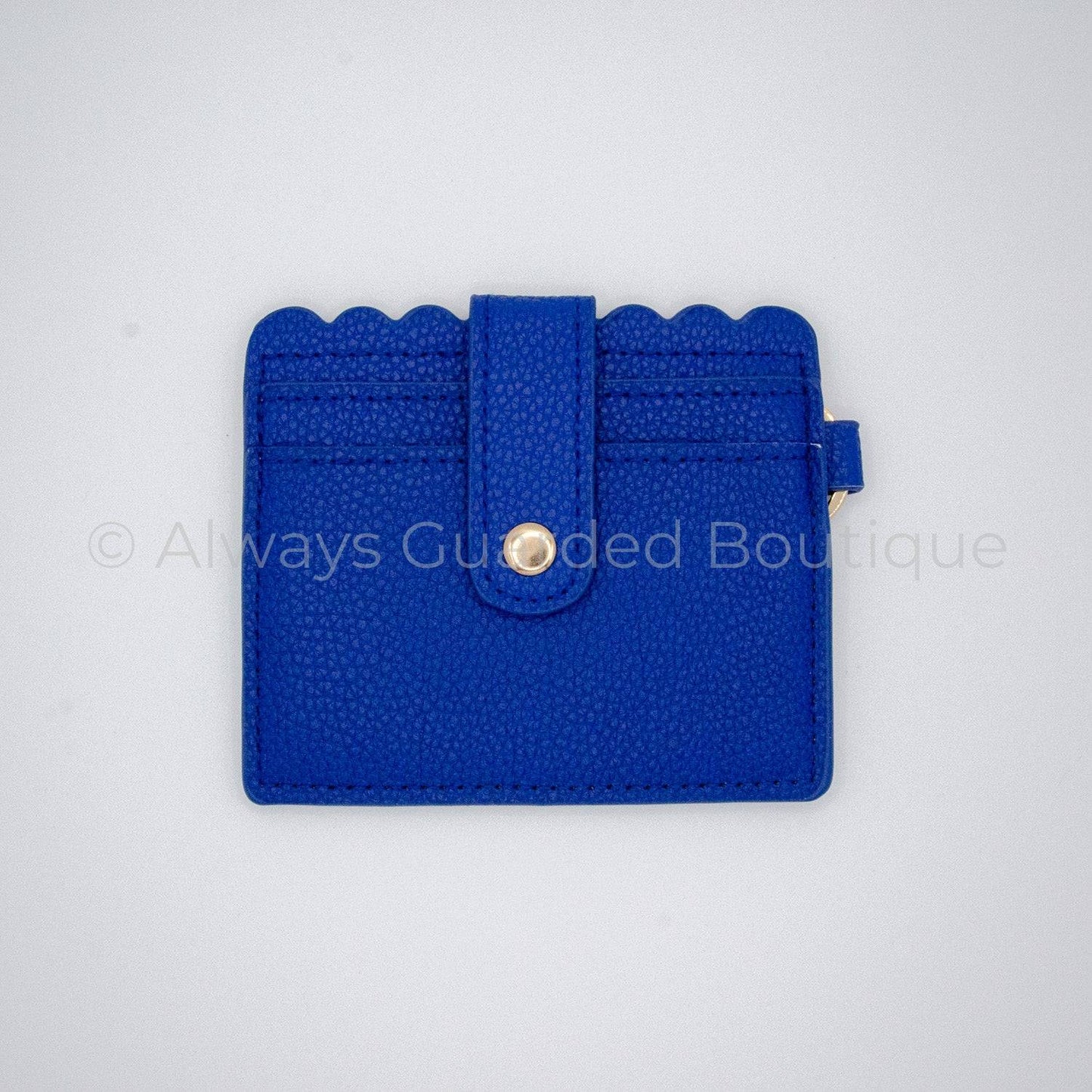 Royal Blue Card Holder Wallet