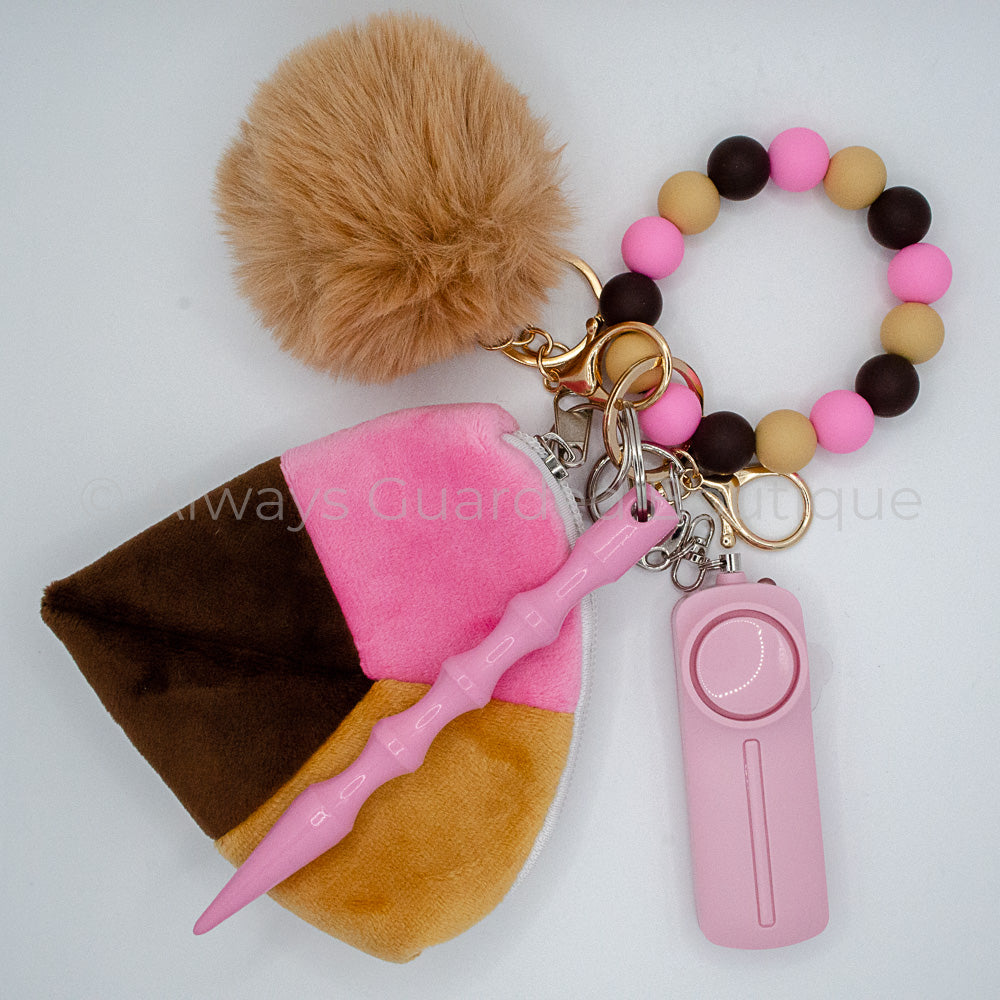 Trebol Pastry Safety Keychain without Pepper Spray