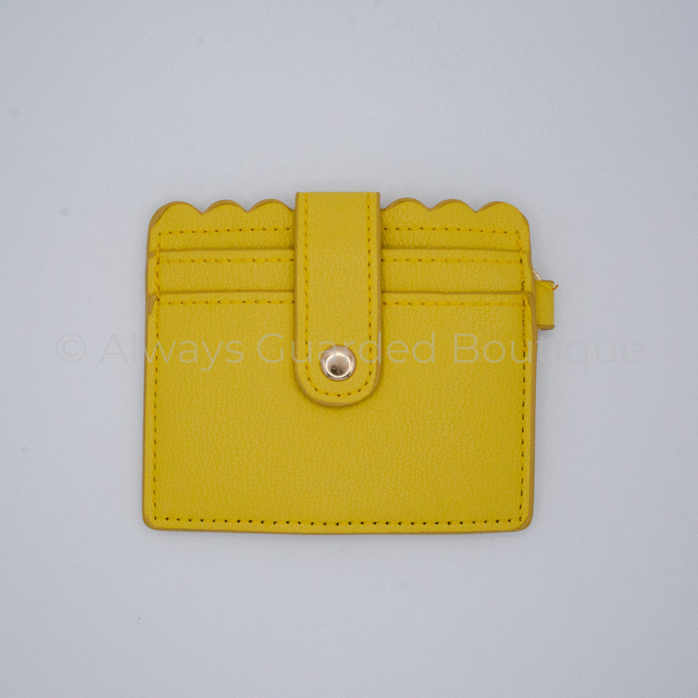 Yellow Card Holder Wallet